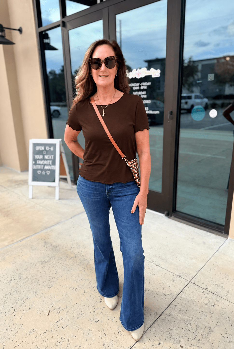 Another Love Tati Top Espresso Bean - Fleur-De-Lis Boutique