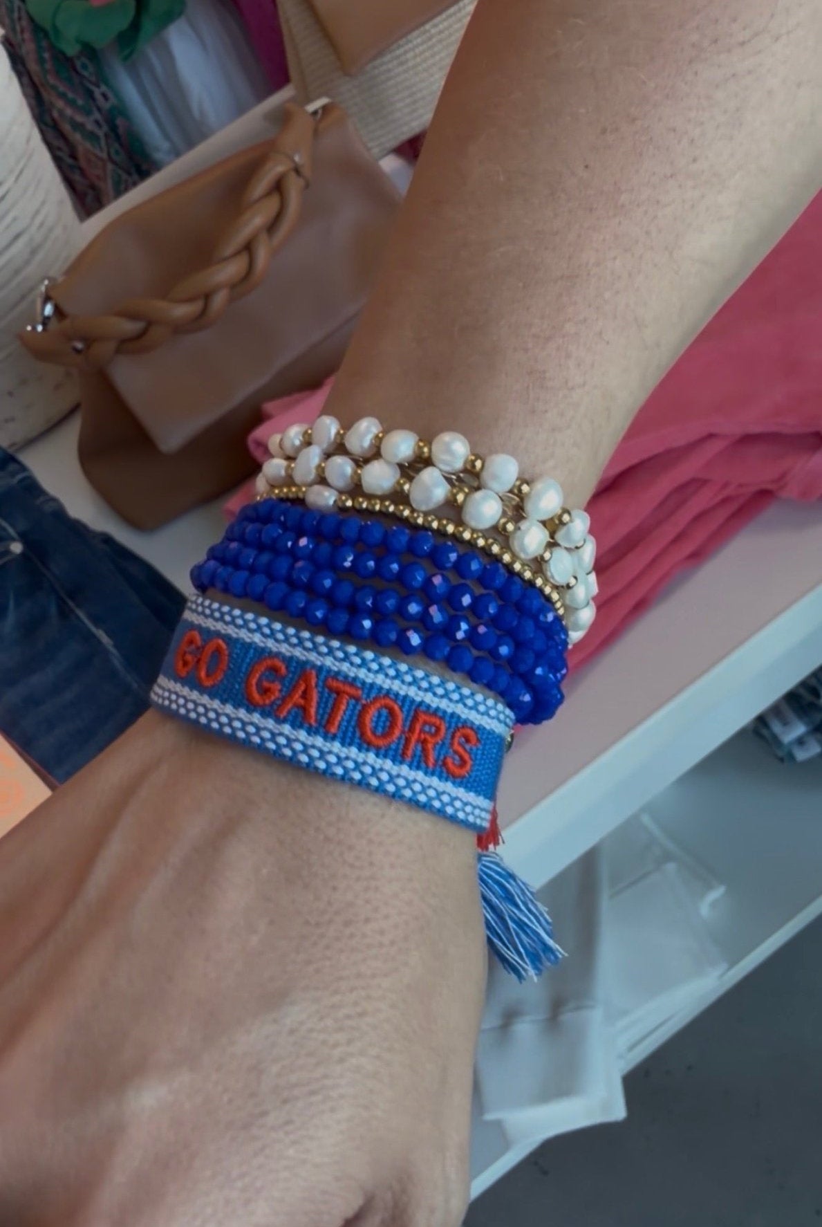 KC Go Gators Bracelet - Fleur - De - Lis Boutique