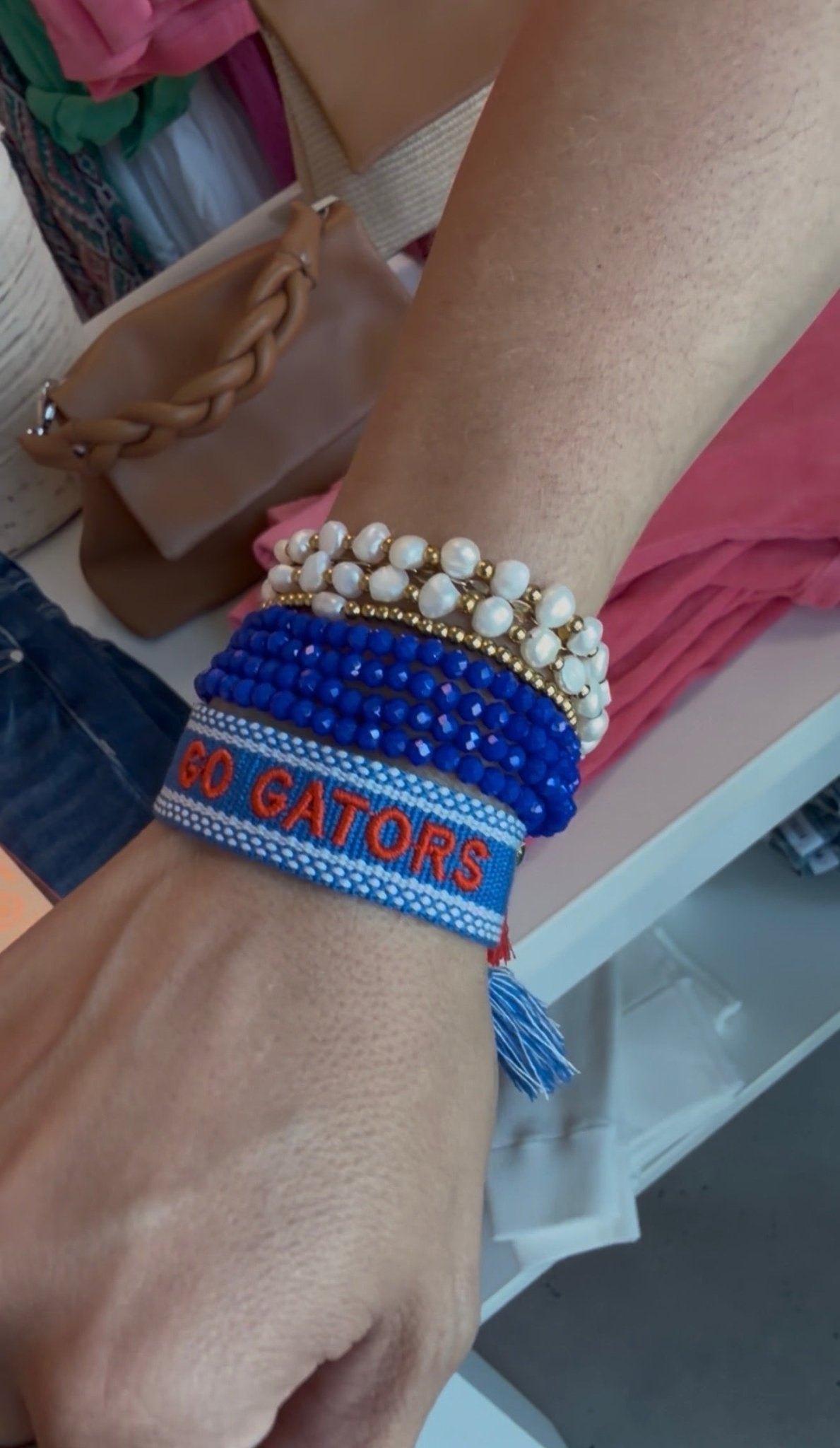 KC Go Gators Bracelet - Fleur - De - Lis Boutique