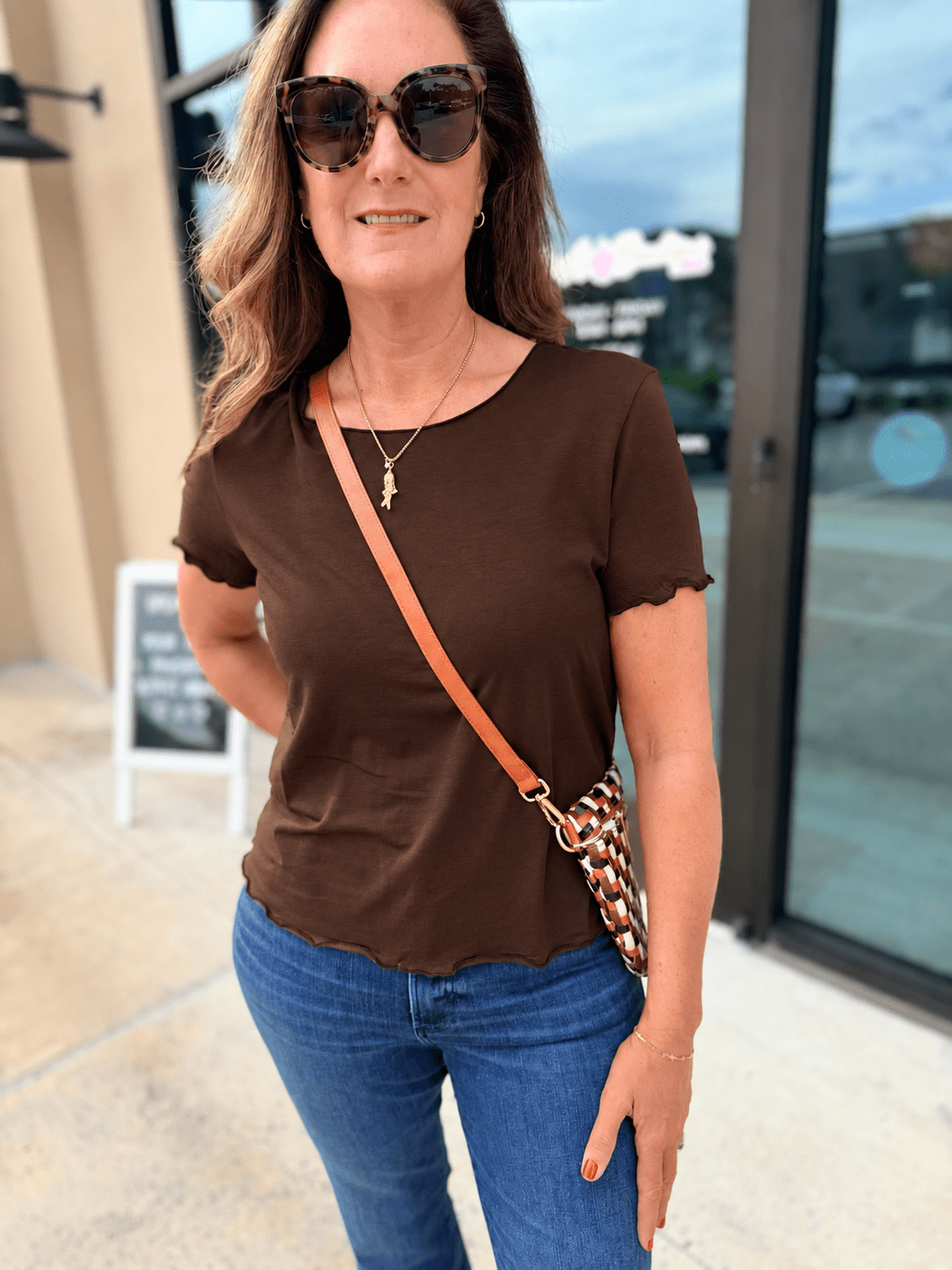 Another Love Tati Top Espresso Bean - Fleur-De-Lis Boutique
