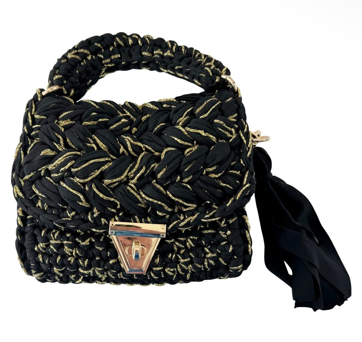 Gemelli Alexis Bag- Black - Fleur-De-Lis Boutique