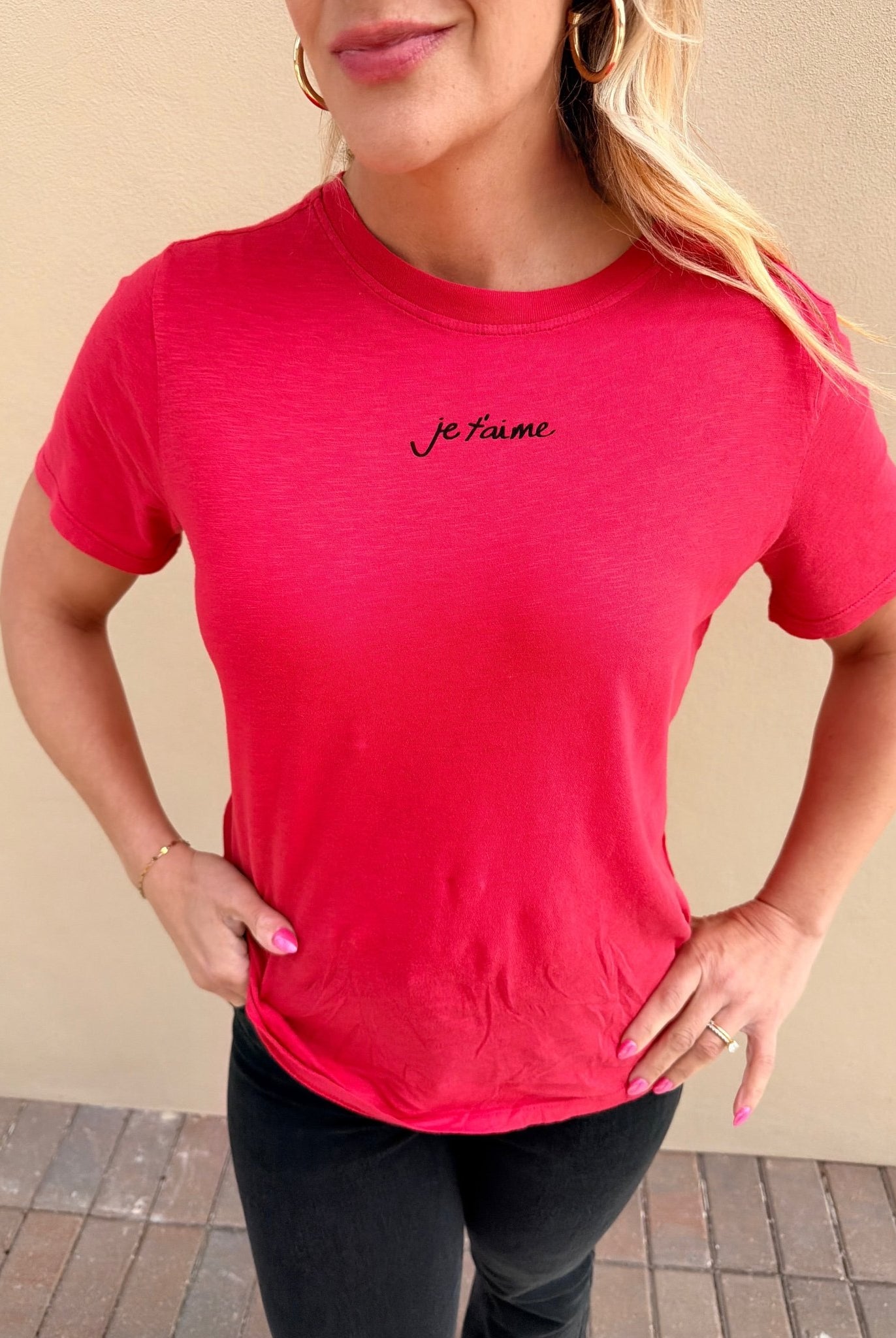 Elan Je T’aime T-shirt - Fleur - De - Lis Boutique