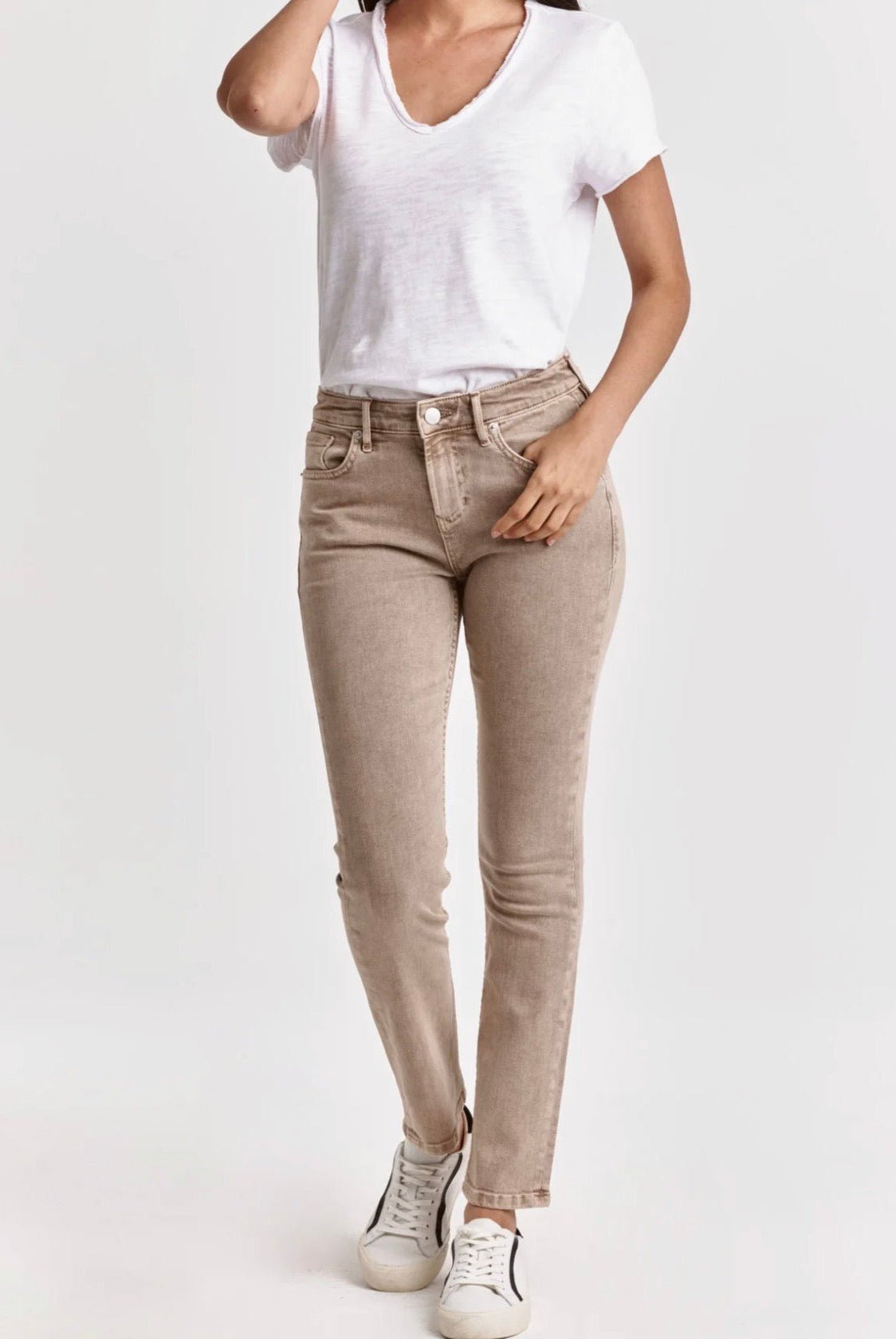 Dear John Vanya Top White - Fleur - De - Lis Boutique
