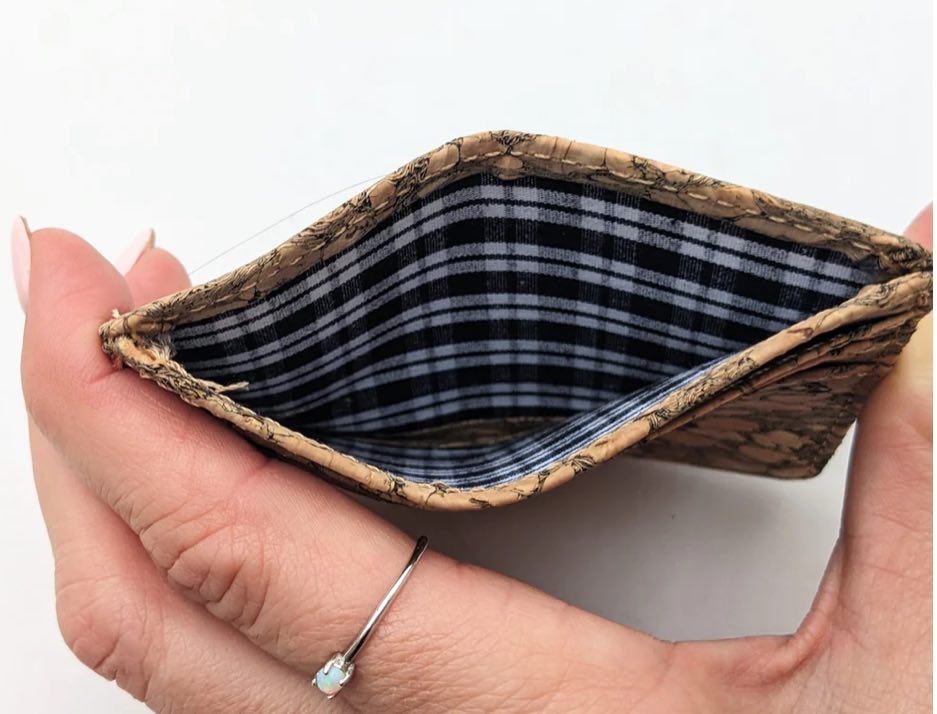 Cork Credit Card Holder - Mini - Fleur - De - Lis Boutique