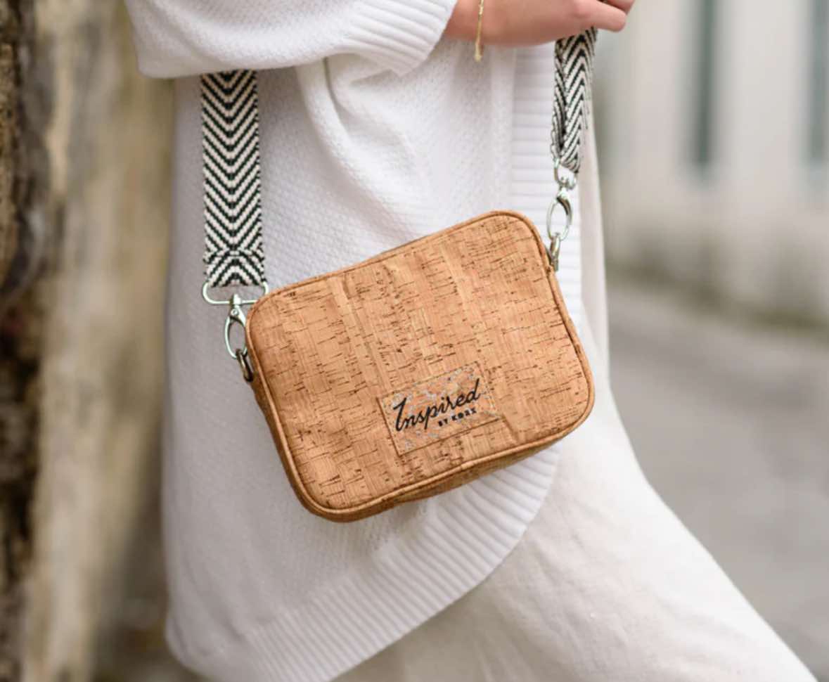 Anastasia Cork Small Crossbody - Natural - Fleur - De - Lis Boutique