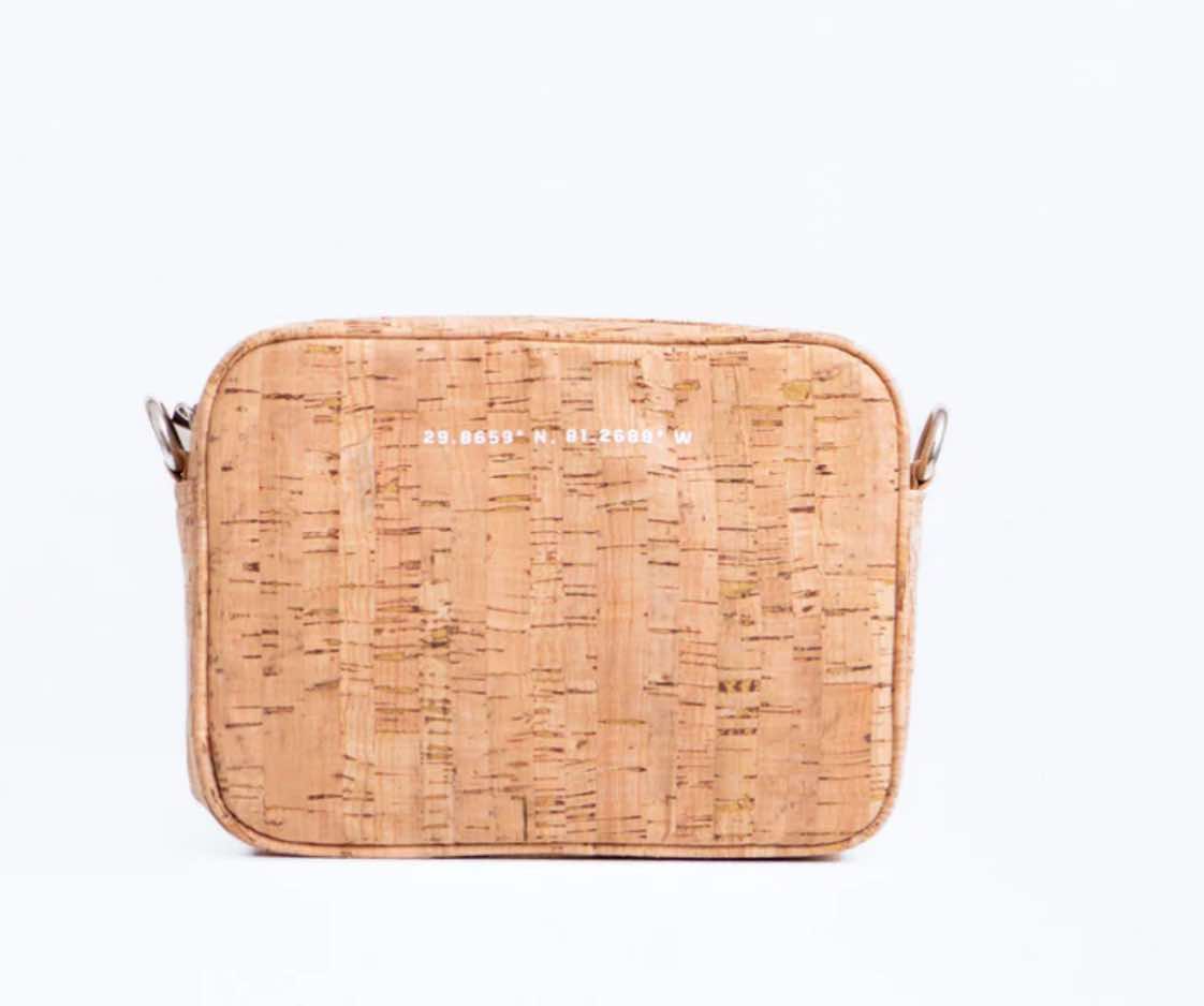 Anastasia Cork Small Crossbody - Natural - Fleur - De - Lis Boutique