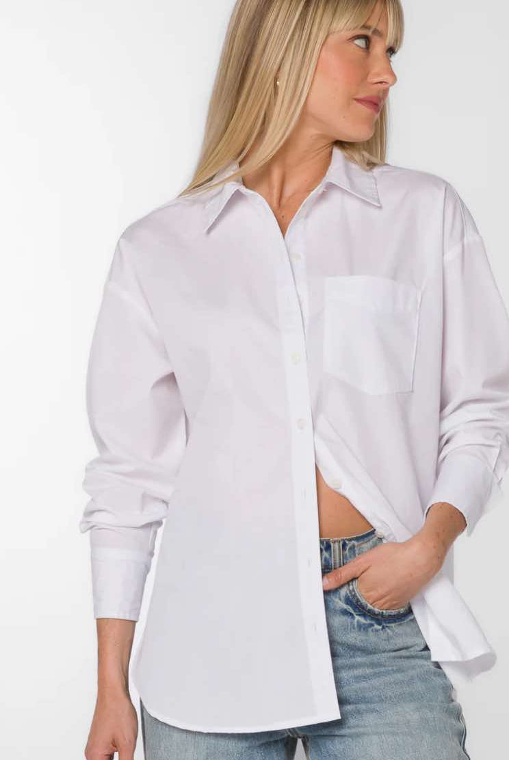 Weylon Optic White Shirt - Velvet Heart - Fleur - De - Lis Boutique