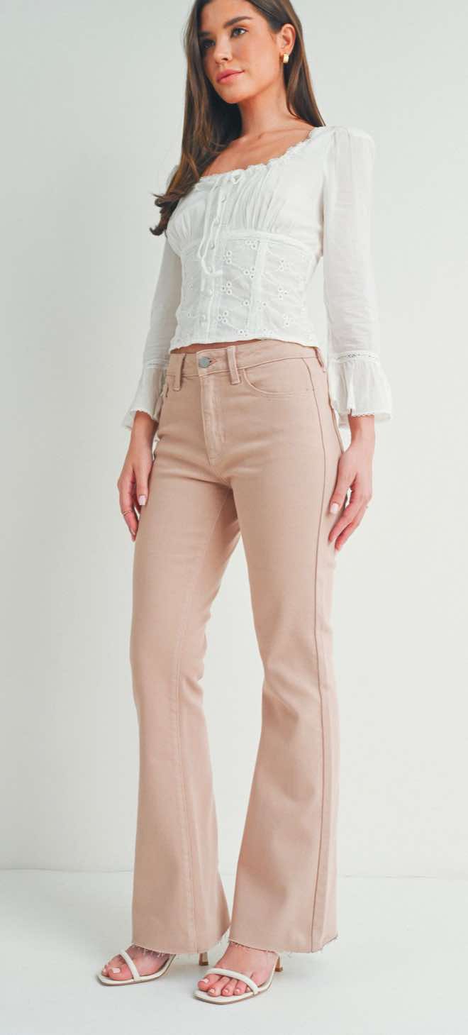 Just Black Denim Bligh Flare Jean - Fleur - De - Lis Boutique