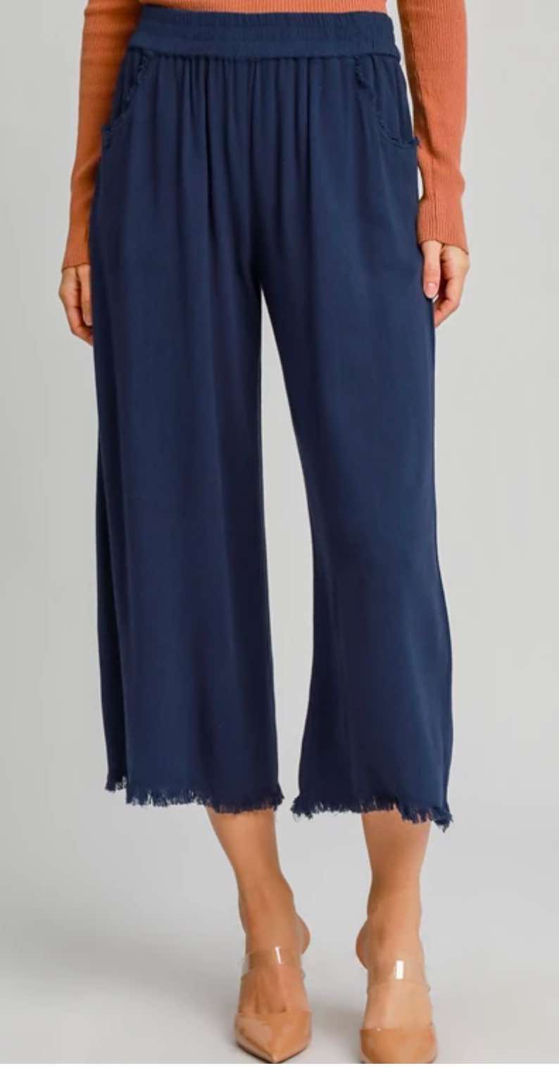 The Drift Pant - Navy - Fleur - De - Lis Boutique