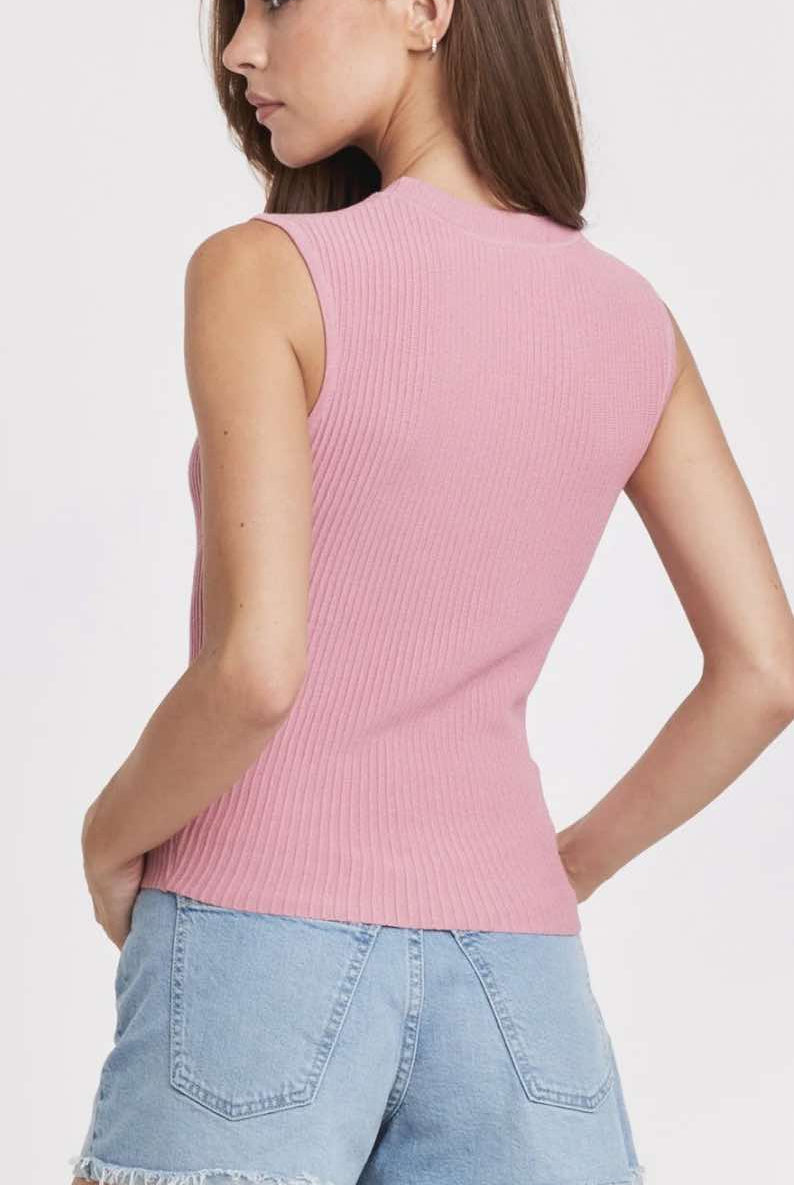 Stirling Rib Tank - Fleur - De - Lis Boutique