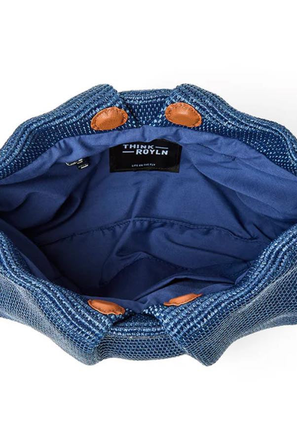Think Rolyn Savannah Raffia Bag - Fleur - De - Lis Boutique