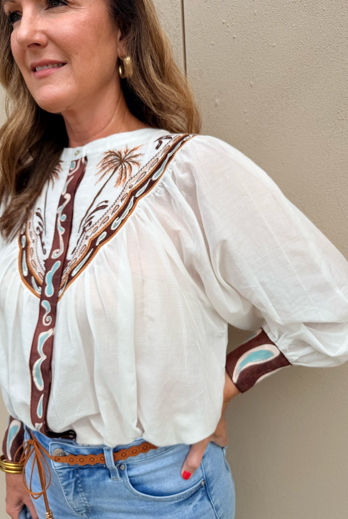 Aylaya Lola Blouse - Fleur-De-Lis Boutique