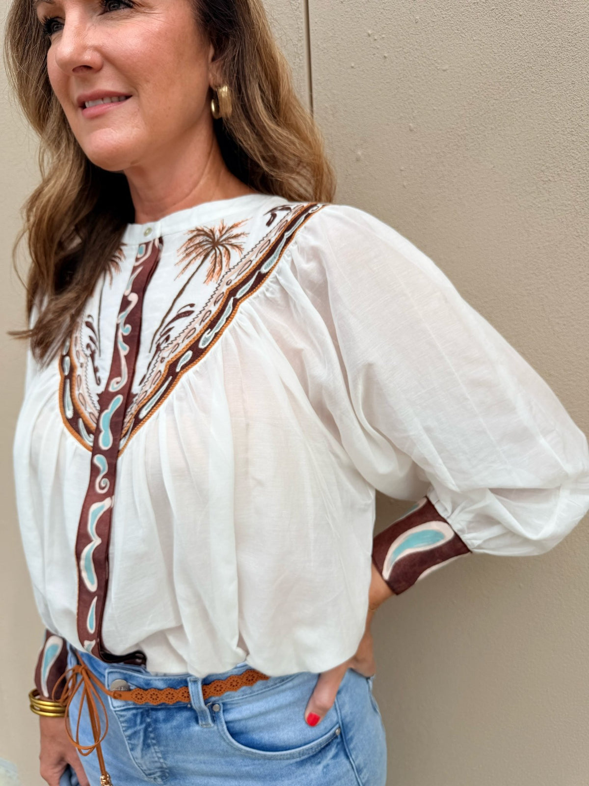 Aylaya Lola Blouse - Fleur-De-Lis Boutique