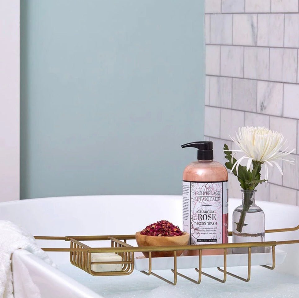 Archipelago Charcoal Rose Body Wash 33oz - Fleur - De - Lis Boutique