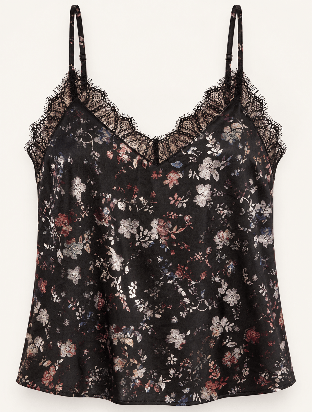 The Fleur Noir Lace Cami - Fleur-De-Lis Boutique