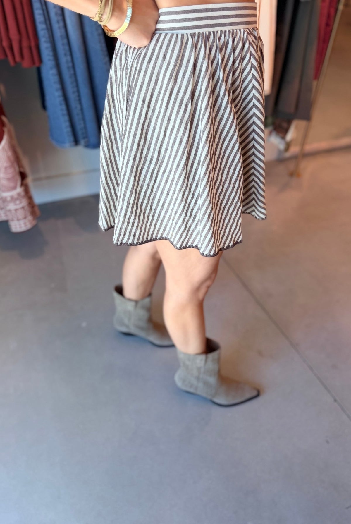 Aylaya Benny Mini Skirt - Fleur-De-Lis Boutique