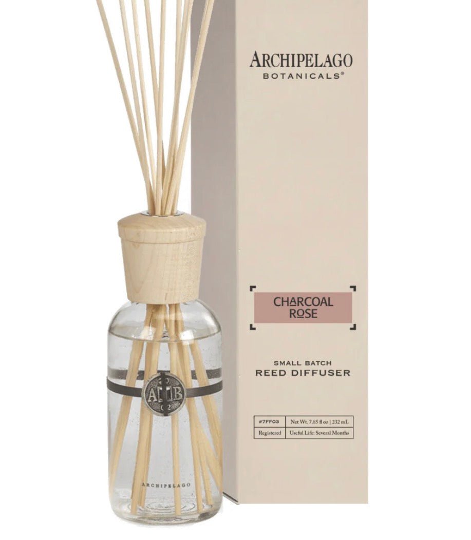 Archipelago Charcoal Rose Diffuser - Fleur - De - Lis Boutique