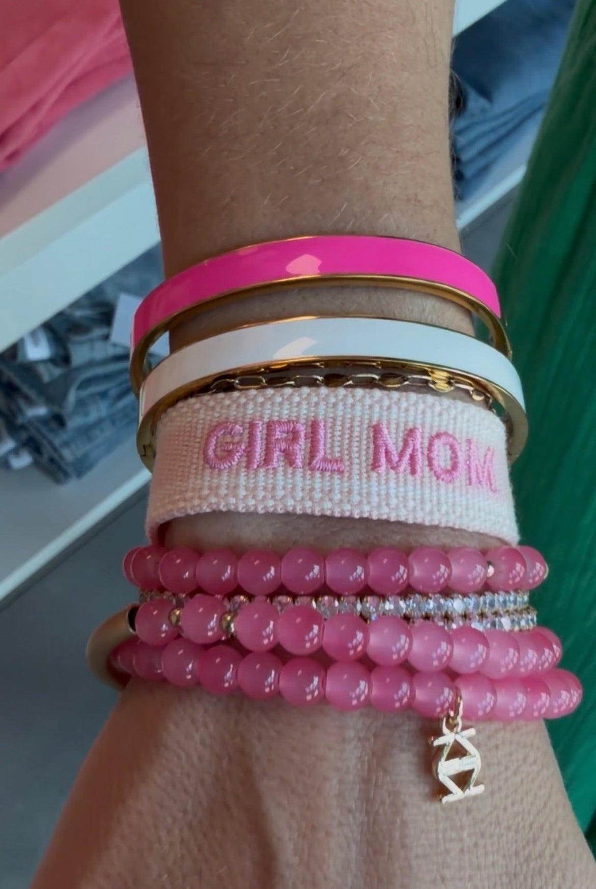 KC Girl Mom Bracelet - Fleur - De - Lis Boutique