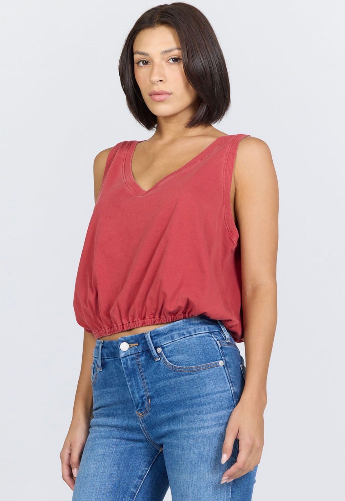 Dear John Alexi Top Salsa - Fleur - De - Lis Boutique