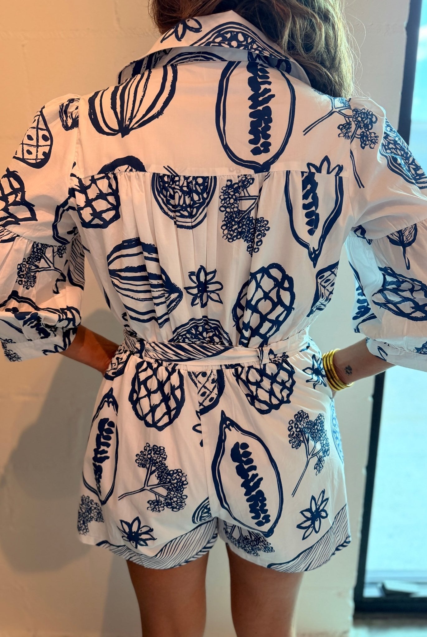 Meet Me In Santorini Tropical Delight Romper - Fleur - De - Lis Boutique