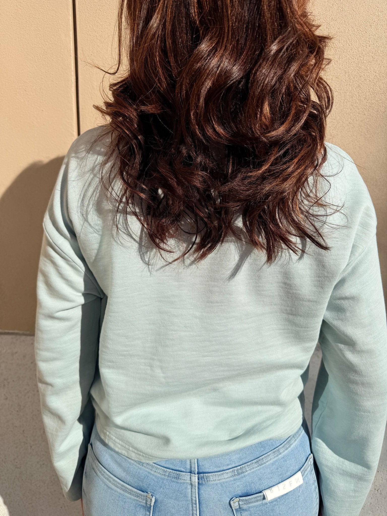 Bobi Los Angeles Crewneck Cloudstone - Fleur - De - Lis Boutique