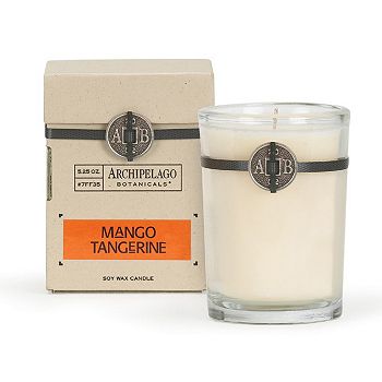Archipelago Boxed Candle Mango Tangerine - Fleur - De - Lis Boutique