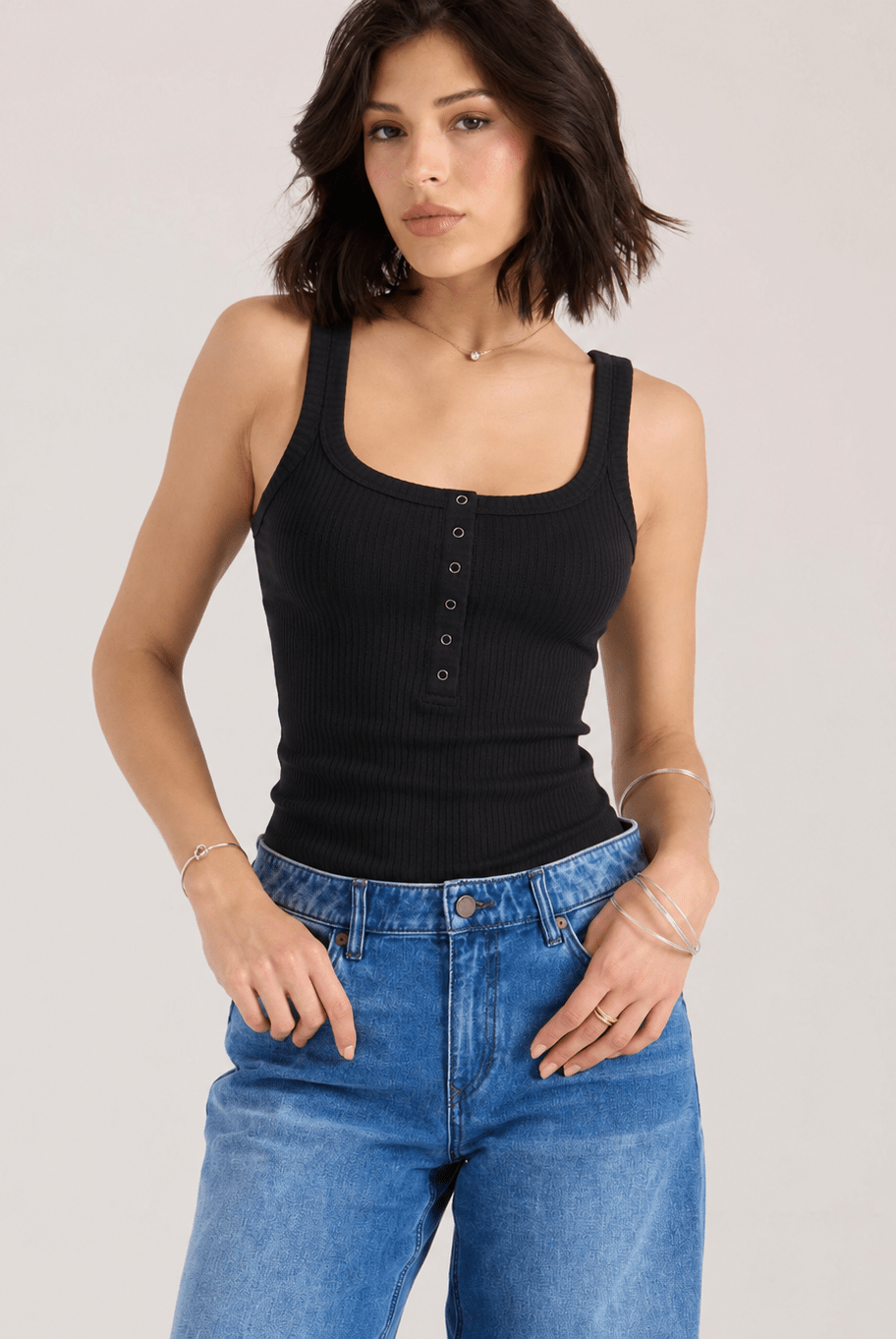 Another Love Brooke Top Black - Fleur-De-Lis Boutique