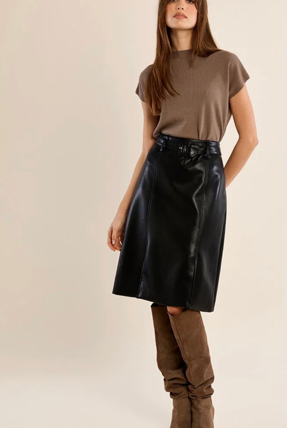 Mocha Muse Sweater - Brown - Fleur-De-Lis Boutique