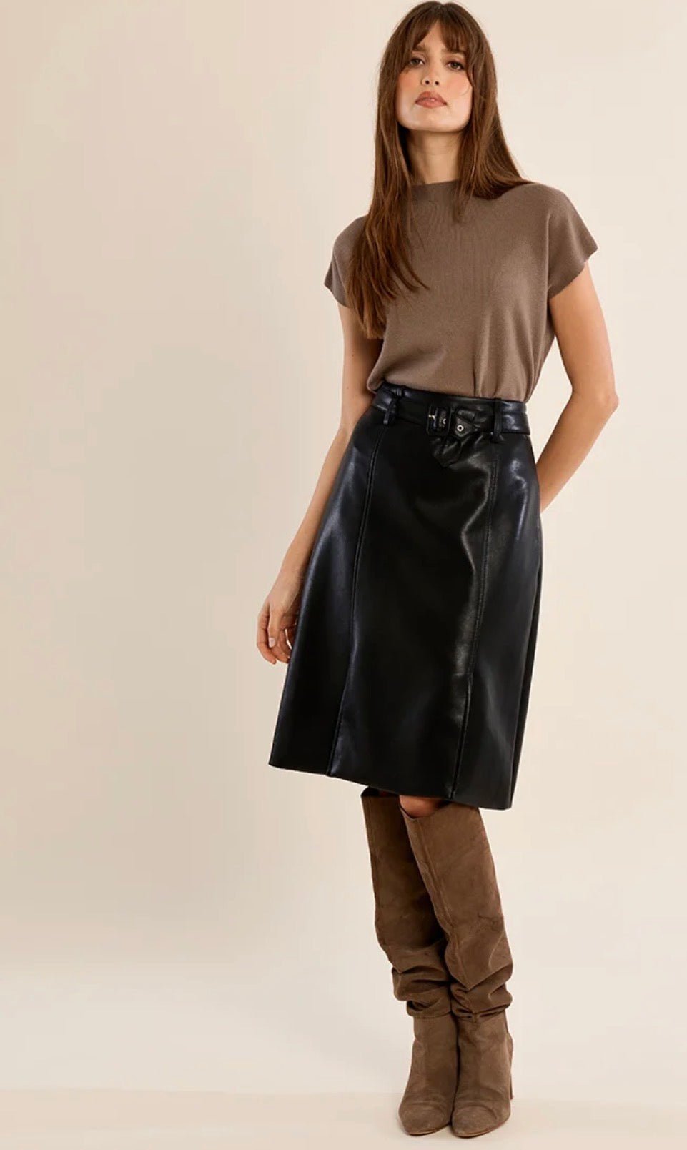 Mocha Muse Sweater - Brown - Fleur-De-Lis Boutique
