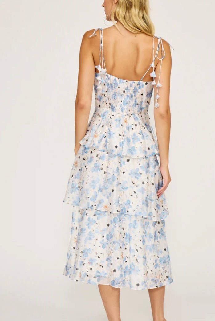Lucy Paris Maizie Tiered Dress - Fleur - De - Lis Boutique