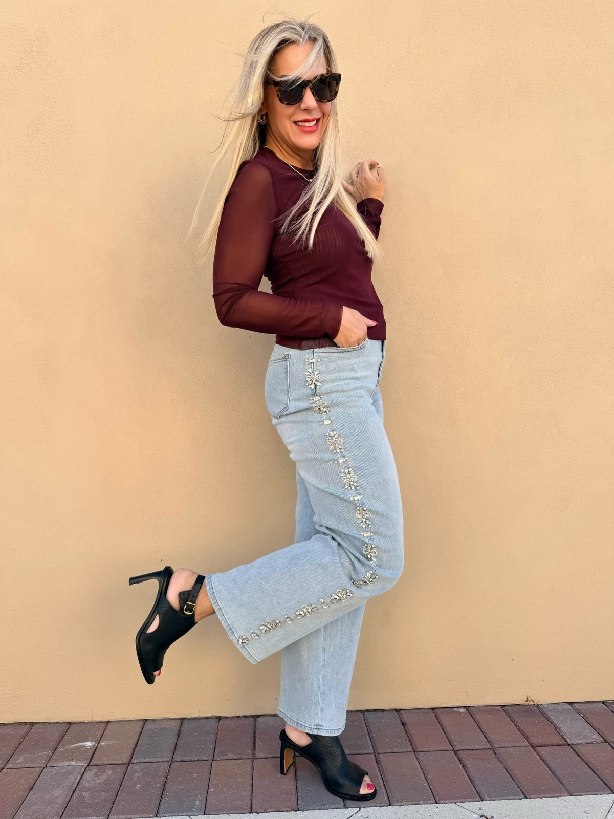 Dear John Holly Denim Gala Blue - Fleur-De-Lis Boutique