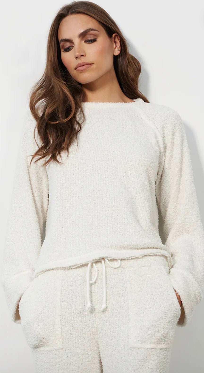 Bobi Los Angeles Wide Leg Boucle Pant - Fleur - De - Lis Boutique