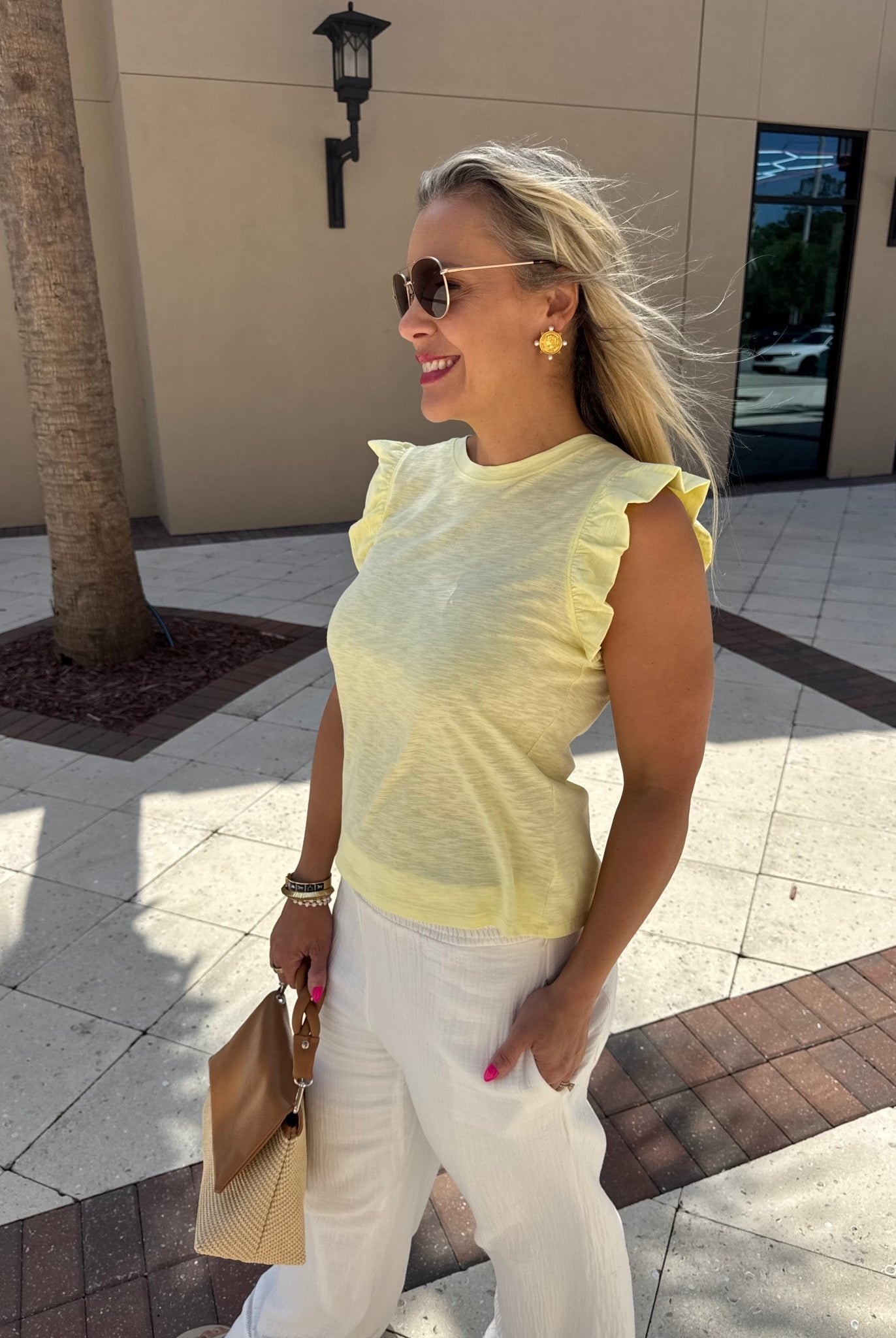 Another Love North Top Wax Yellow - Fleur - De - Lis Boutique