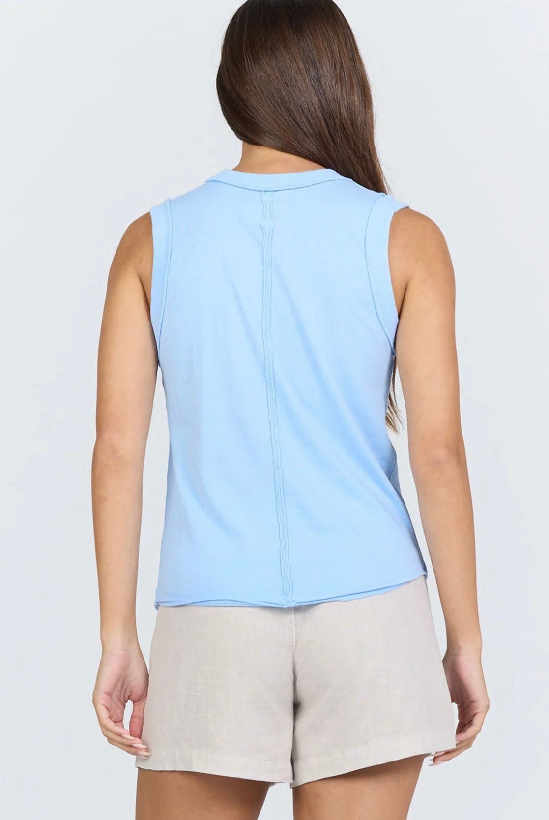 Dear John Zo Top Placid Blue - Fleur - De - Lis Boutique