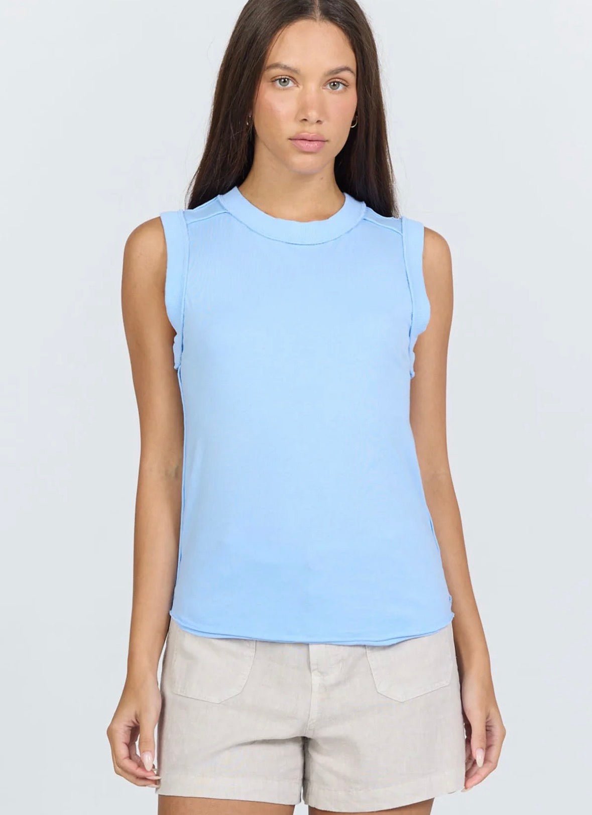 Dear John Zo Top Placid Blue - Fleur - De - Lis Boutique