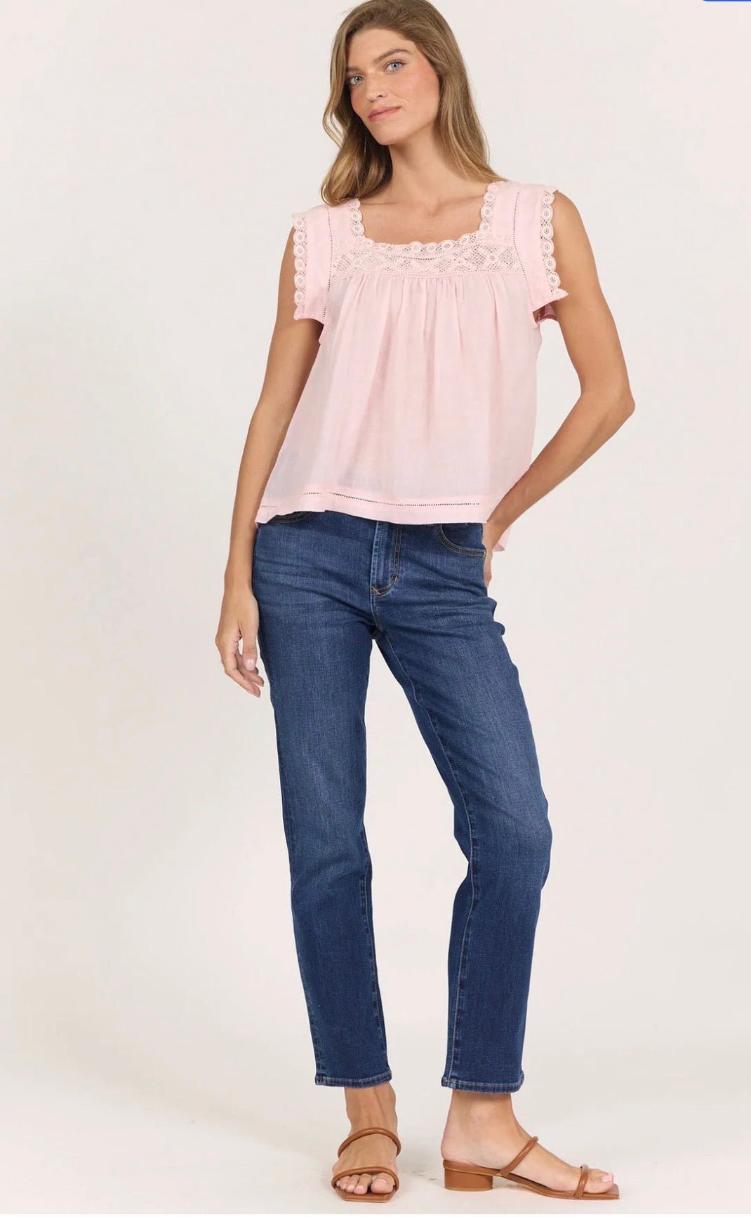 Dear John Una Top Pink - Fleur - De - Lis Boutique