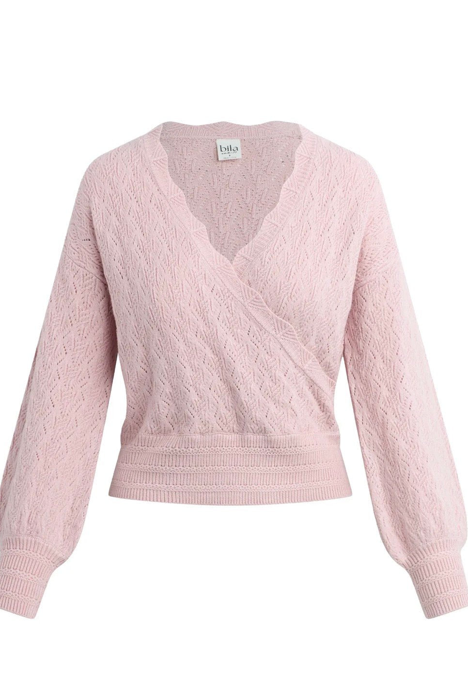 BILA77 Denni Sweater Mauve - Fleur-De-Lis Boutique
