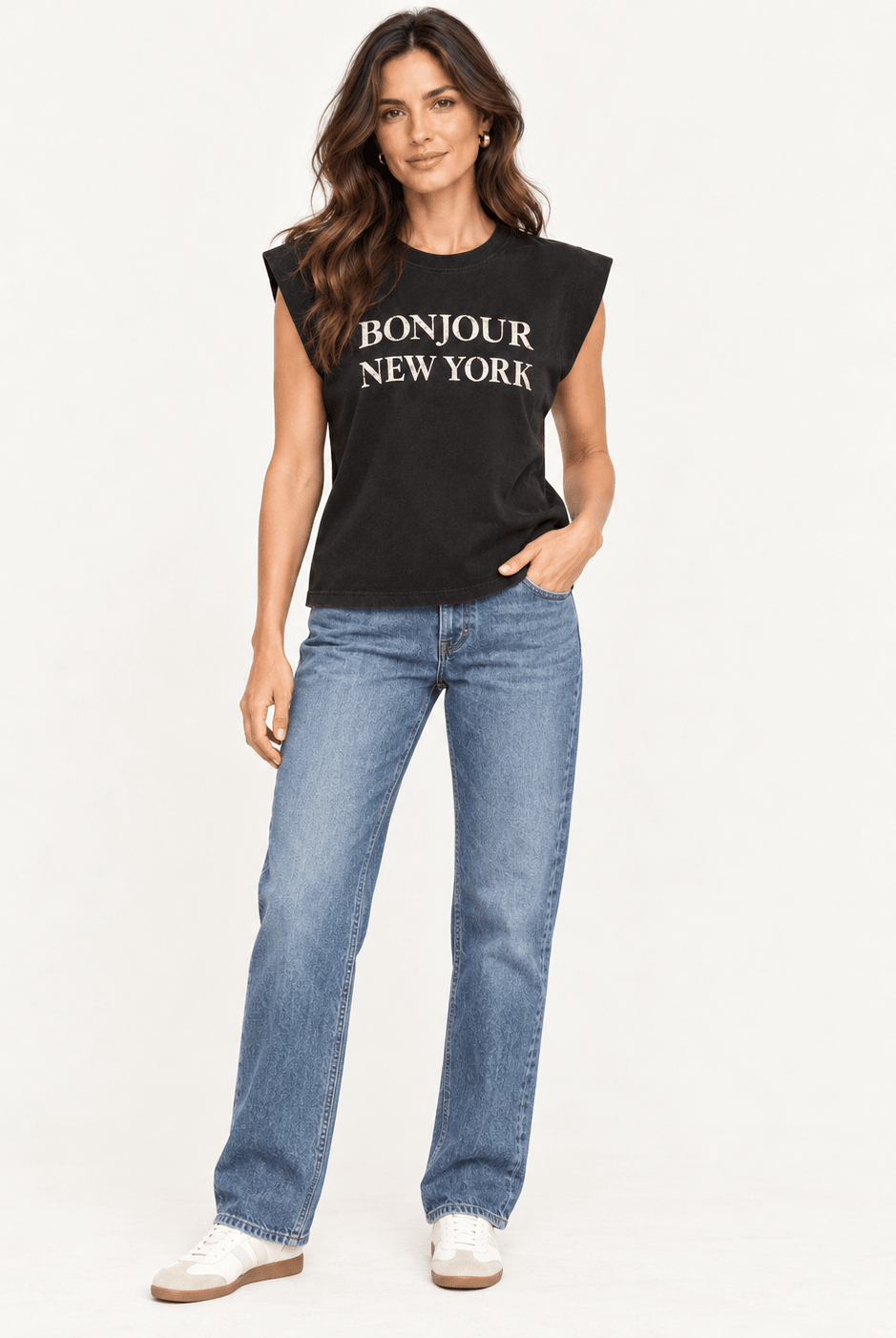 Steve Madden Bonjour New York Top - Fleur-De-Lis Boutique