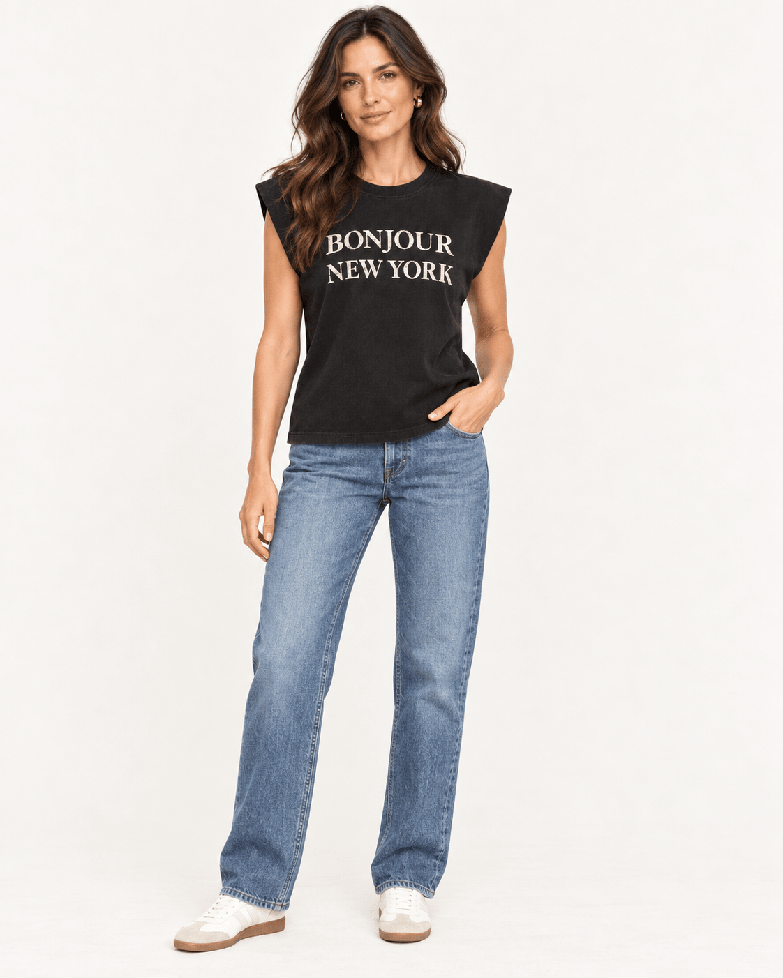 Steve Madden Bonjour New York Top - Fleur-De-Lis Boutique