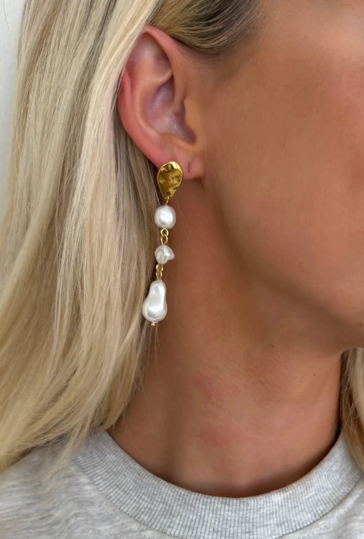 Chansutt Pearls Allie Earrings - Fleur - De - Lis Boutique