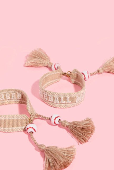 KC Baseball Mom Bracelet - Fleur - De - Lis Boutique