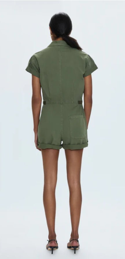 Pistola Parker Short Sleeve Romper Meadow - Fleur - De - Lis Boutique