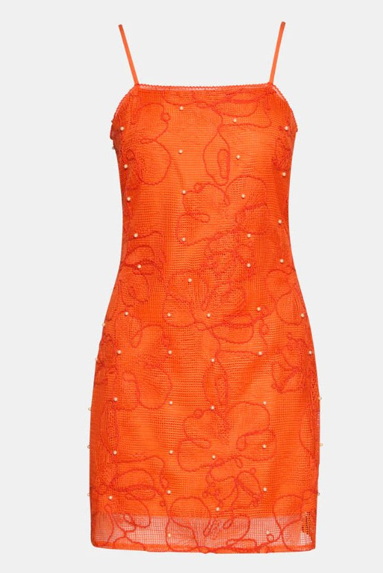 Steve Madden Maureen Mini Dress Salsa Red - Fleur-De-Lis Boutique
