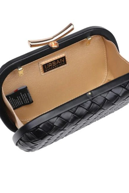 Allison Evening Bag Black - Fleur-De-Lis Boutique