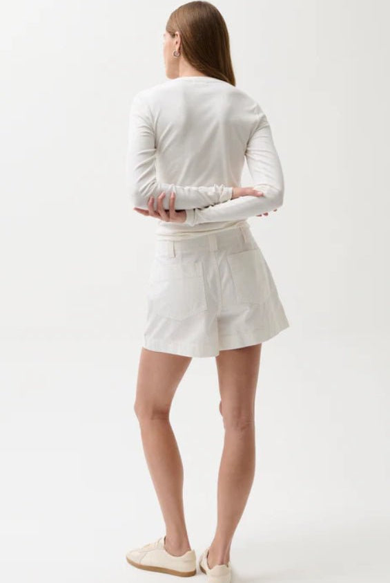 Pistola Mason White Shorts - Fleur - De - Lis Boutique