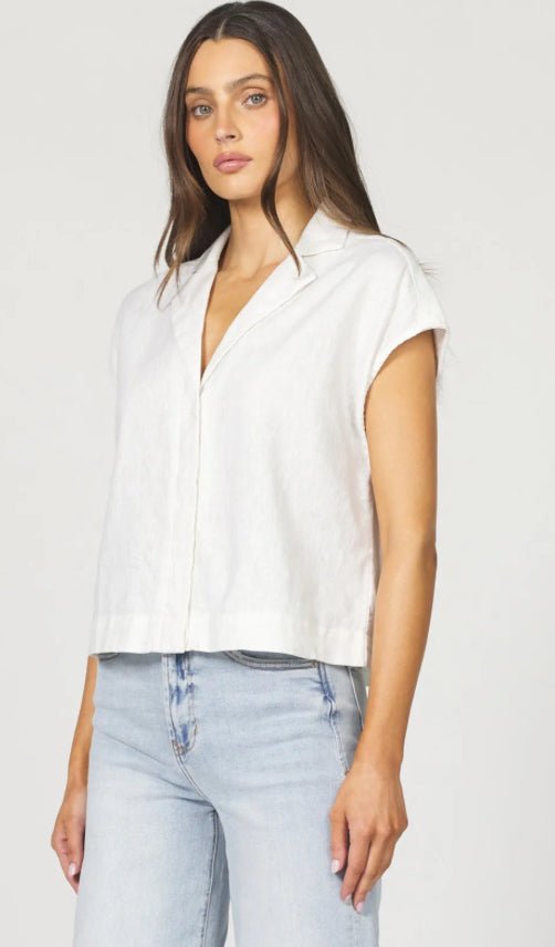Dear John Cruz Top White - Fleur - De - Lis Boutique