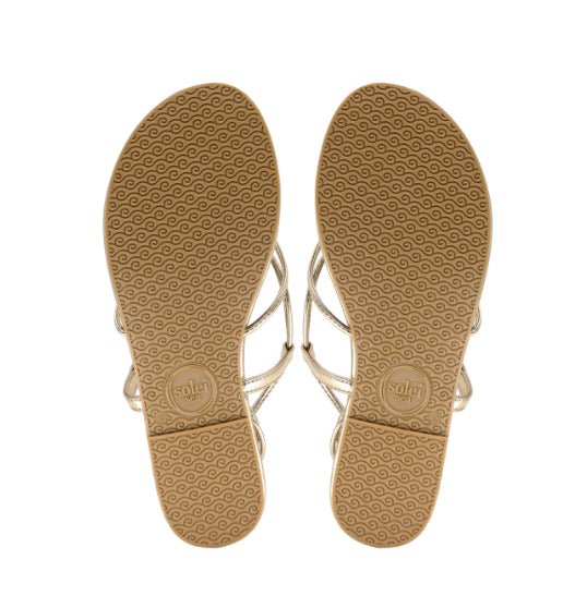 Solei Sea Angie Sandals Gold - Fleur - De - Lis Boutique