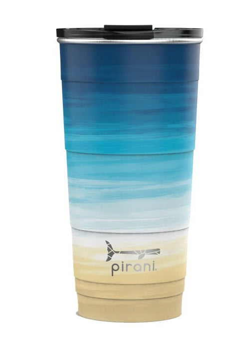 Pirani Insulated Stackable Tumbler 26oz Sand Castle - Fleur - De - Lis Boutique
