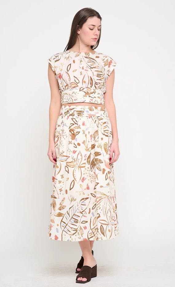 Meet Me In Santorini Olive Set - Fleur - De - Lis Boutique