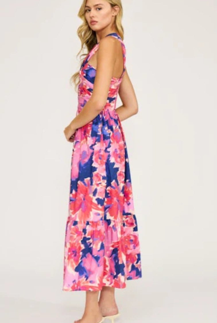 Lucy Paris Haven One Shoulder Dress - Fleur - De - Lis Boutique